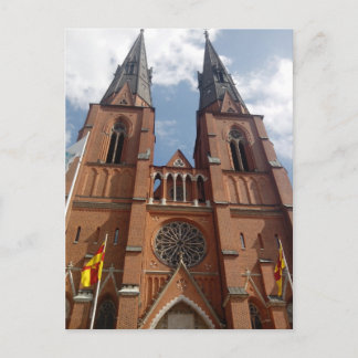 Uppsala domkyrka postcard