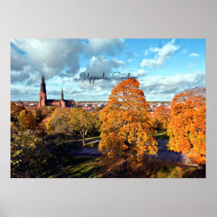 Uppsala, Sweden landscape Poster