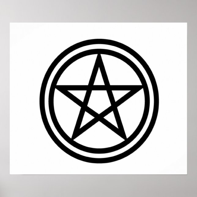 Upright Pentagram Poster (Front)