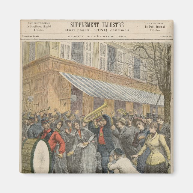 Uprising against a Salvation Army Magnet (Front)