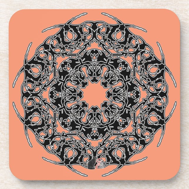 Uprising Octa Glyph Dusk Coaster (Front)