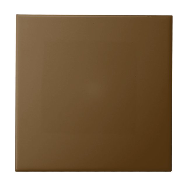 UPS Pullman Brown Solid Colour Tile (Front)