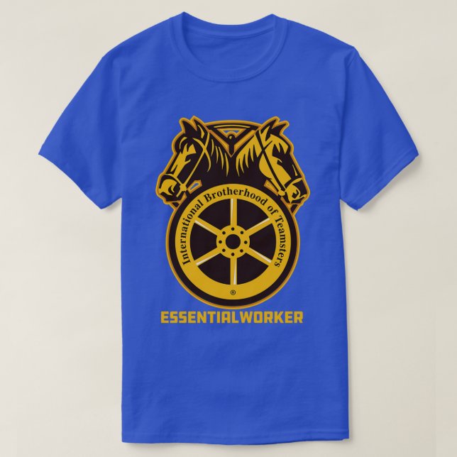UPS Worker UPS Driver Gift Teamster trucker UPS co T-Shirt (Design Front)