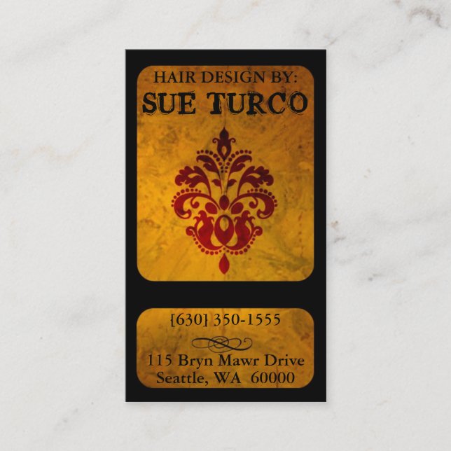 Upscale Modern Business Cards (Front)