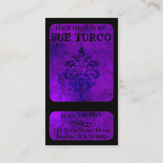 Upscale Modern Business Cards (Front)