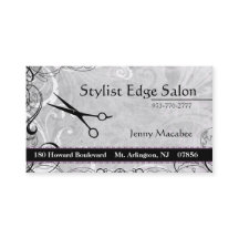 Upscale Salon Appointment Business Card