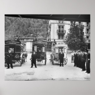 Upscale Taxis: 1954 Poster