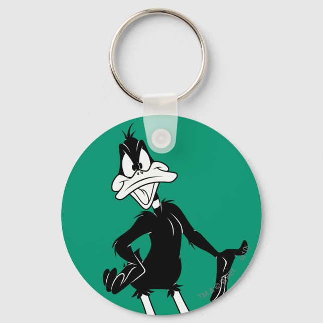 Upset DAFFY DUCK™ Key Ring (Front)