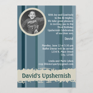 Upshernish Invitation