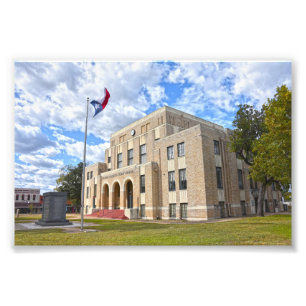 Upshur County Courthouse, Gilmer, Texas Poster