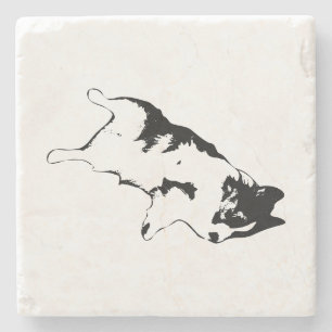 Upside-Down Charm Stone Coaster