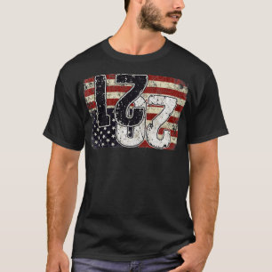 Upside Down Flag 2021 America in Distress  T-Shirt