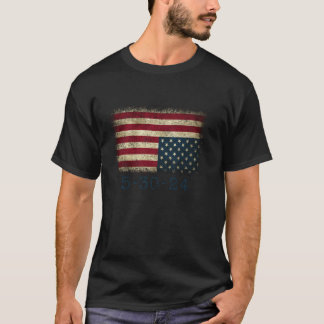 Upside down Flag America In Distress Pro Trump 5 3 T-Shirt