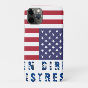 Upside down flag sign iPad air cover