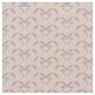 Upside down lavender pattern fabric