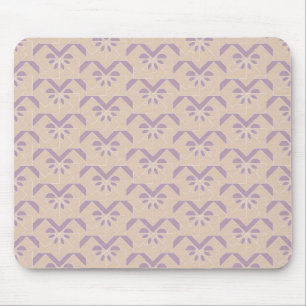 Upside down lavender pattern mouse mat