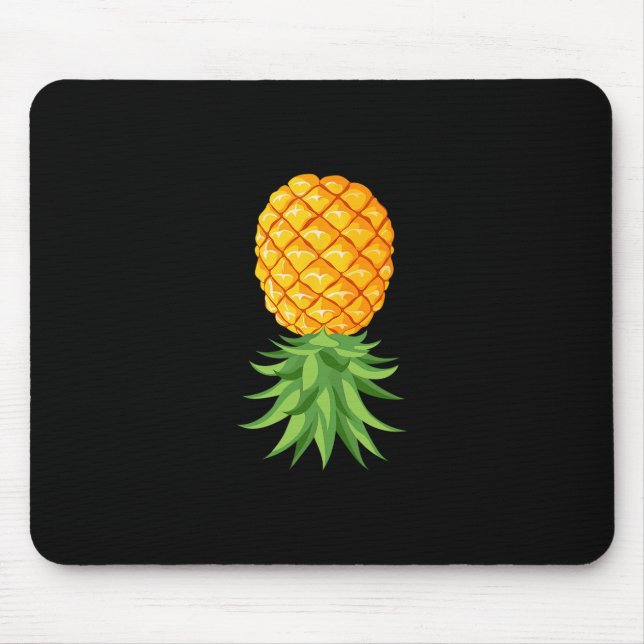 Upside Down Pineapple Cruise Gift For Couple Him H Mouse Mat (Front)