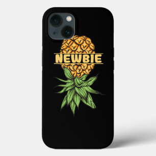 Upside Down Pineapple Swinger Newbie Beginner Men  iPhone 13 Case