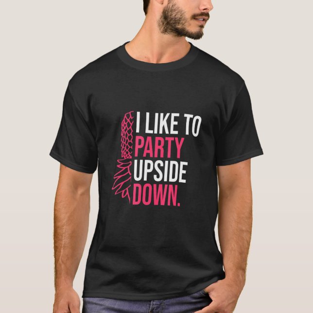 Upside Down Pineapple T-Shirt (Front)