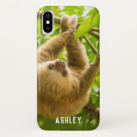 Upside Down Sloth | Add Your Name