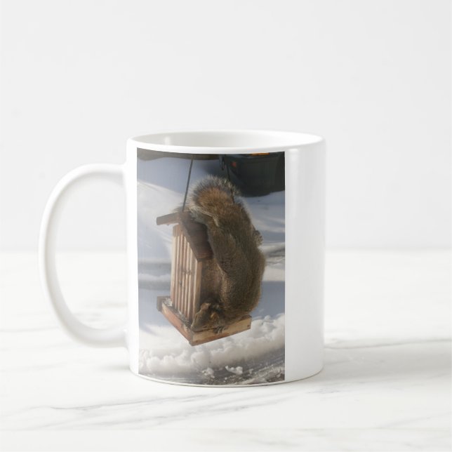 Upside Down Squirrel Mug (Left)