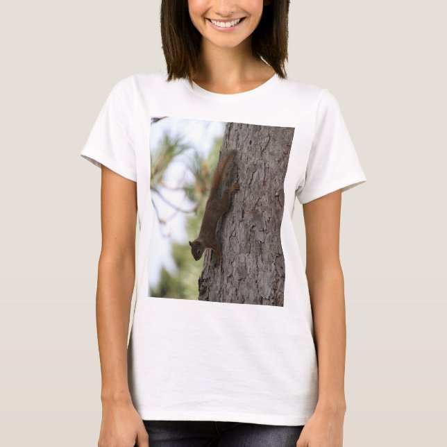 Upside Down Squirrel T-Shirt (Front)