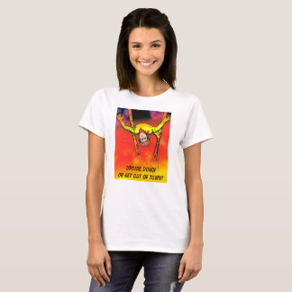 UPSIDE DOWN was Illegal growing up T-Shirt