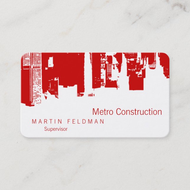 Upside Downtown Remodel Business Card (Front)