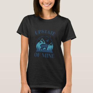 Upstate Of Mine New York Catskills Mountains Adiro T-Shirt