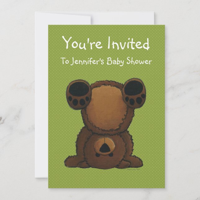 Upsy Daisy Invitation (Front)