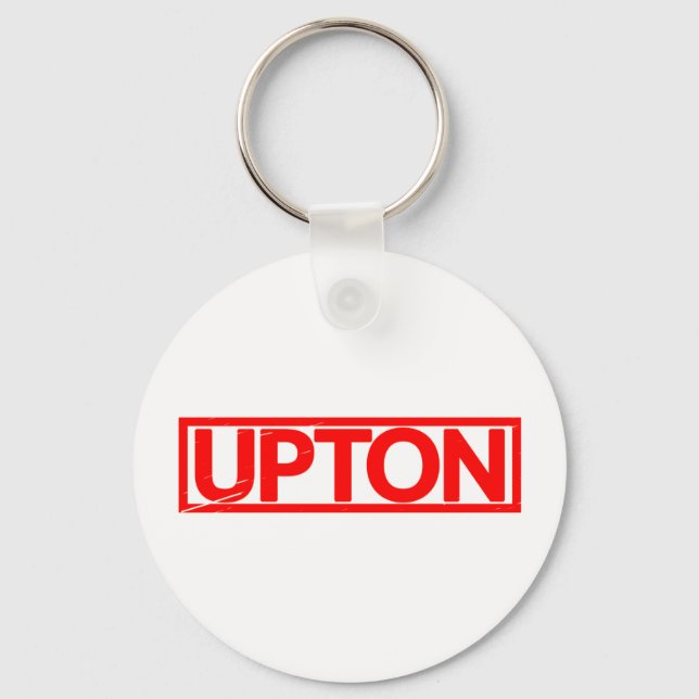 Upton Stamp Key Ring (Front)
