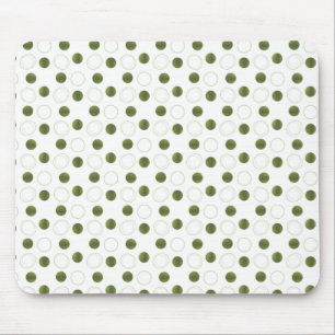 Uptown Bliss Mousepad, Clover Green Mouse Mat