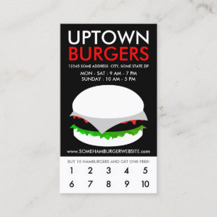 uptown burgers loyalty