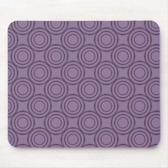 Uptown Class Mousepad, Purple Mouse Mat (Front)