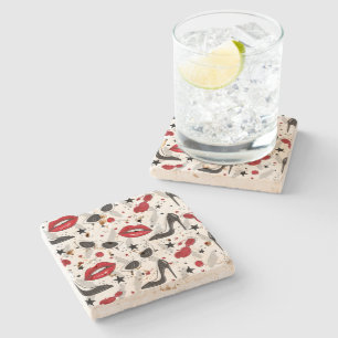 Uptown Girl Stone Coaster