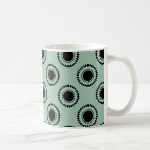 Uptown Hipster Mug, Sage Coffee Mug