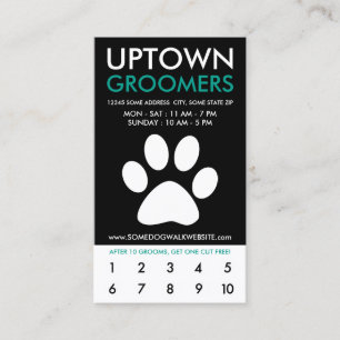 uptown pet grooming loyalty