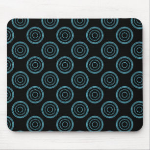 Uptown Posh Mousepad, Turquoise Mouse Mat