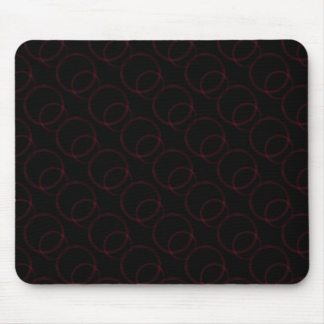 Uptown Vibrance Mousepad, Burgundy Mouse Mat (Front)