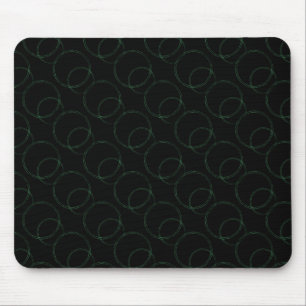 Uptown Vibrance Mousepad, Dark Green Mouse Mat
