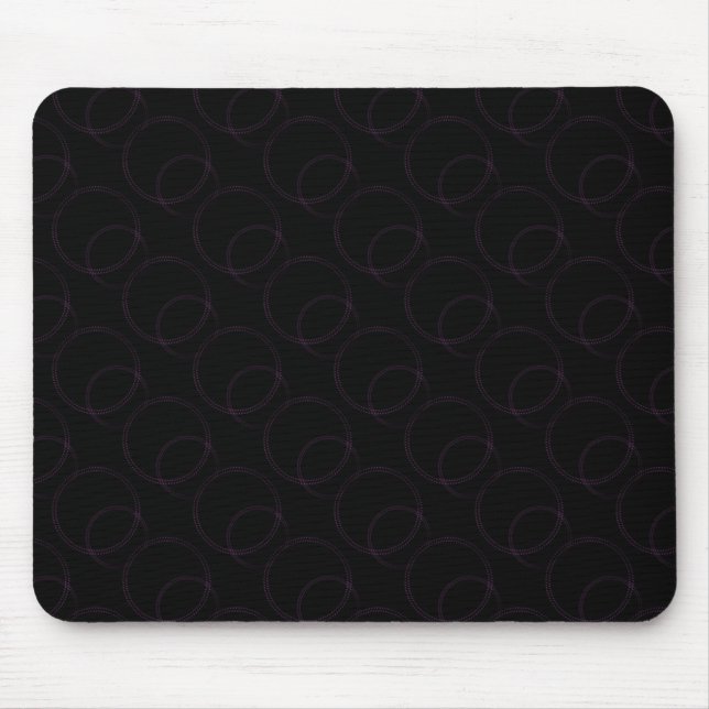 Uptown Vibrance Mousepad, Eggplant Mouse Mat (Front)