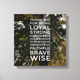 Upward Spectacle #3 (12x12) Canvas Print