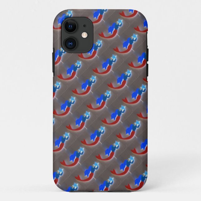 upward swimming star mermaids case (Back)