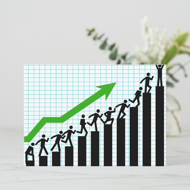 Upward Trend Graph Invitations (Creator Uploaded)