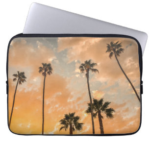 Upward View of Palms Laptop Sleeve