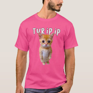 Ur Ip Ip El Gato Meme Sad Crying Cat Munchkin Kitt T-Shirt