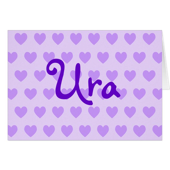 Ura in Purple (Front Horizontal)