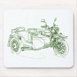 Ural Retro Red October 2010 Mouse Mat