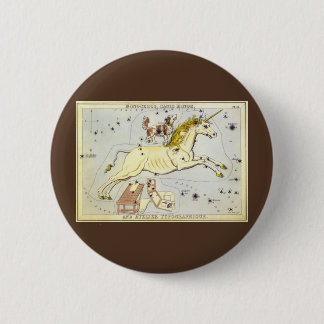 Urania's Mirror, Vintage Astronomy Celestial Map 6 Cm Round Badge
