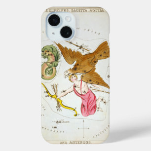 Urania's Mirror, Vintage Astronomy Celestial Map iPhone 15 Case